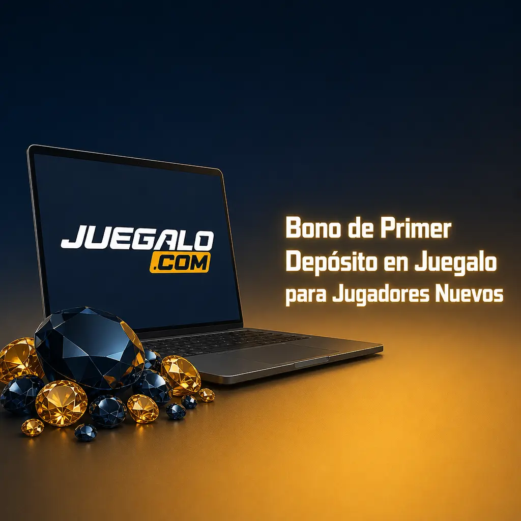 Jugador reclamando el bono de primer depósito en Juegalo