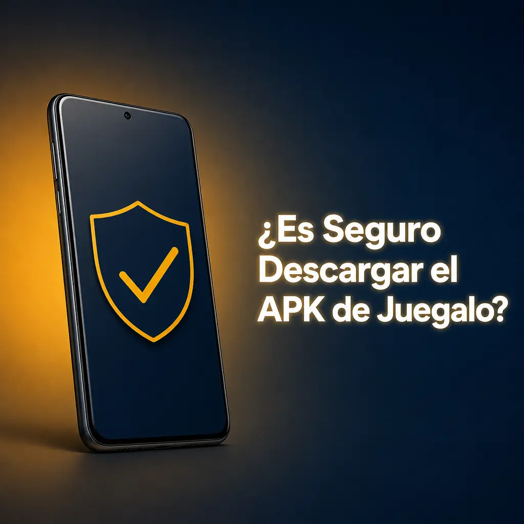 Pantalla de verificación de seguridad de la app Juegalo