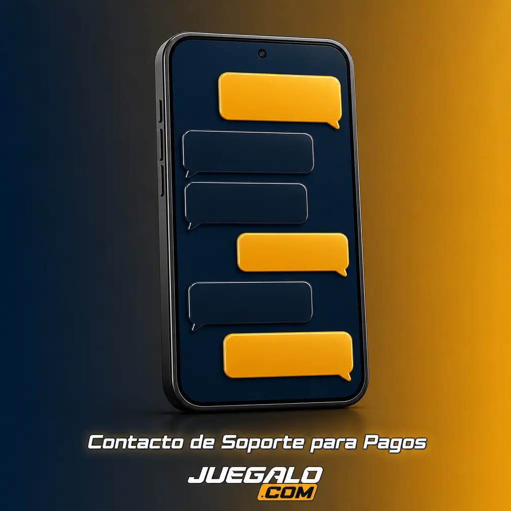 Canales de contacto de soporte para pagos